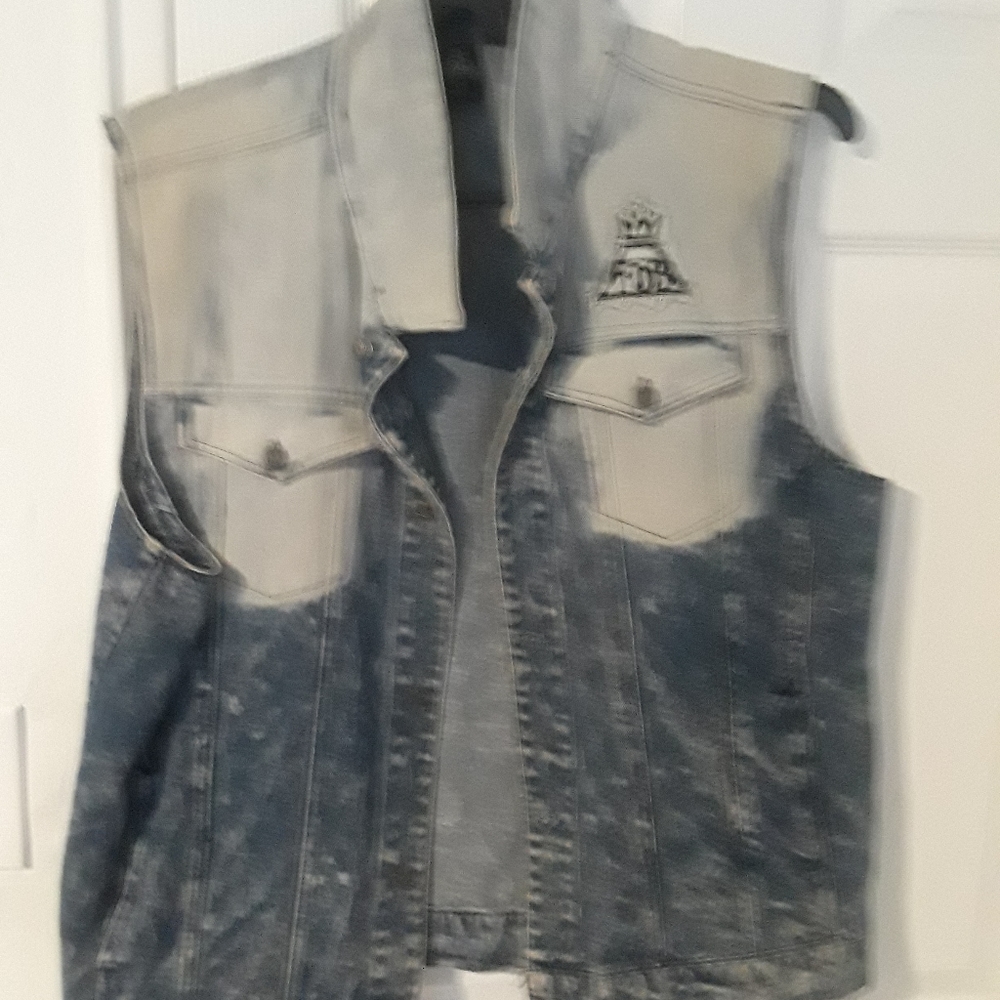 Men's fall out boy Jean vest